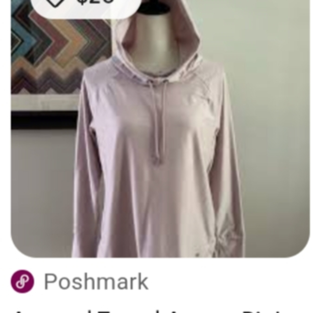 Apana Light Pink Hoodie Sweatshirt